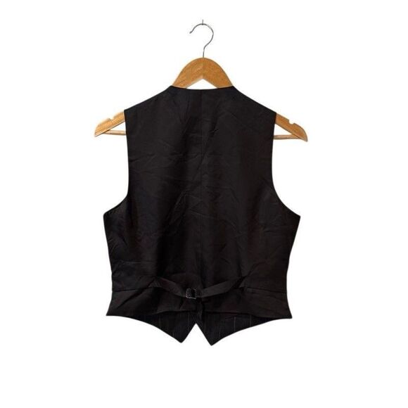 Polo Ralph Lauren Womens Wool Blend Glen Plaid Vest Size 8 Lined NWT - Picture 2 of 10